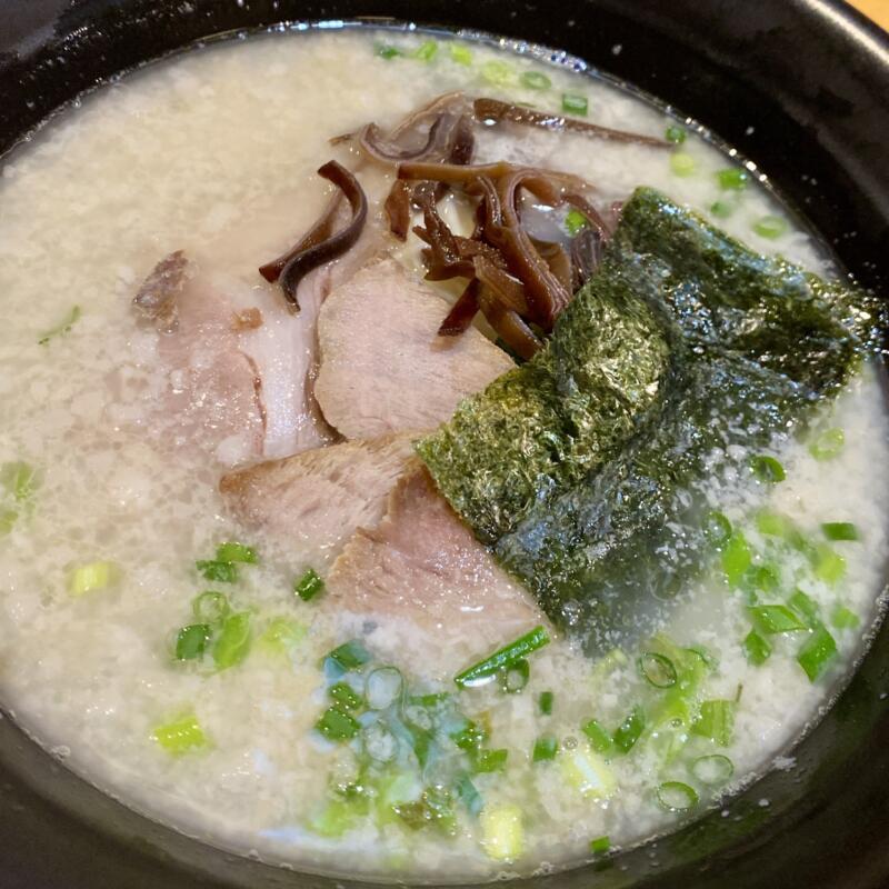 とんこつらーめん 豚食 ブーク 岩手県盛岡市青山 白豚骨ラーメン 博多風 具