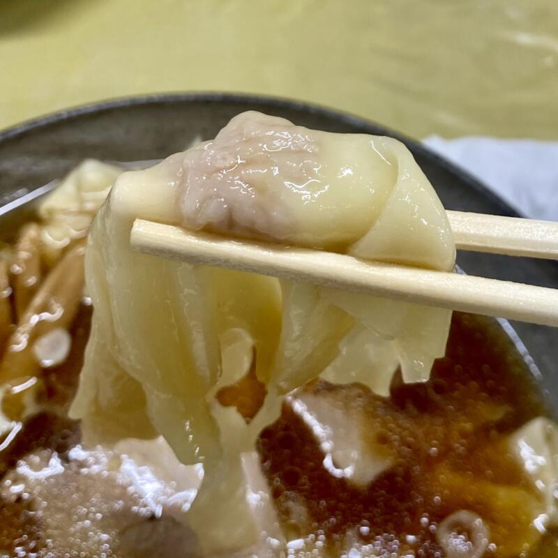 あたごや食堂 福島県会津若松市東山町石山 手打ちワンタンメン わんたん麺 雲呑麺 醤油ラーメン 具