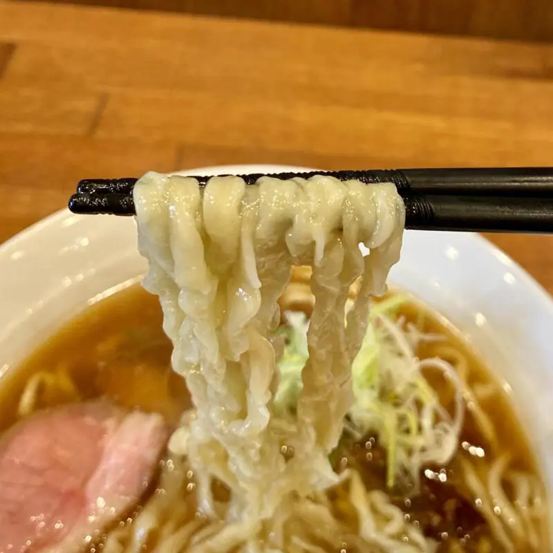 AOMORI NOODLE WORKS アオモリ ヌードル ワークス 麺処 こし田 こした 青森県青森市八重田 醤油らぁ麺 醤油ラーメン 手揉み麺に変更 自家製麺