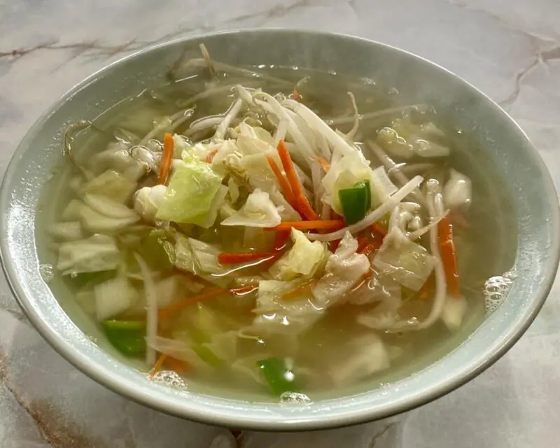 味の店 もりや食堂 秋田県横手市平城町 タンメン 塩ラーメン