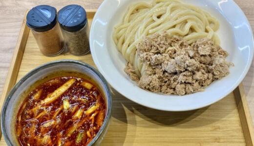 じかせいめん じゃじゃ。＠福島県郡山市西ノ内にてシビ辛つけ麺をオーダー！どっしりとした甘辛さに山椒×胡椒が織りなすスパイス感と自家製極太麺の組み合わせが堪らない中毒性炸裂な絶品つけ麺♪