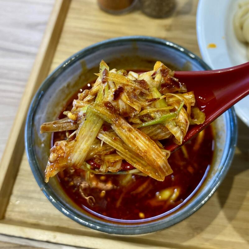 じかせいめん じゃじゃ。 自家製麺 じゃじゃまる 福島県郡山市西ノ内 シビ辛つけ麺 痺辛つけ麺 小 具