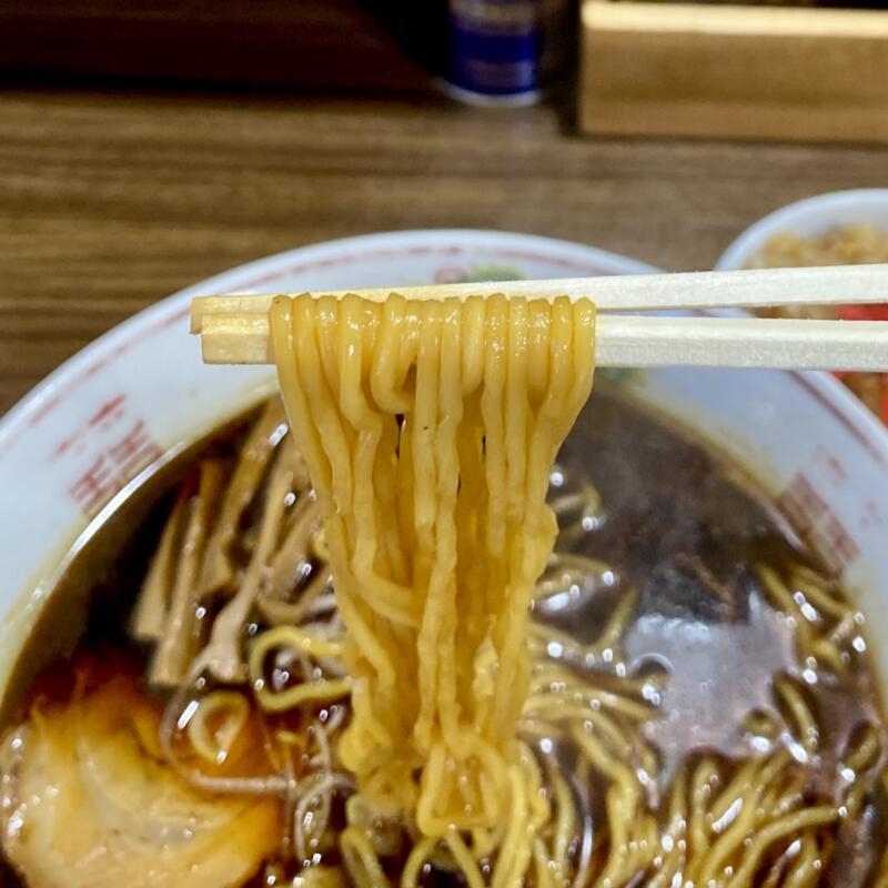 枡はん ますはん 福島県郡山市本町 濃口半チャンラーメン 濃口ラーメン 福島ご当地ラーメン 郡山ブラック 麺