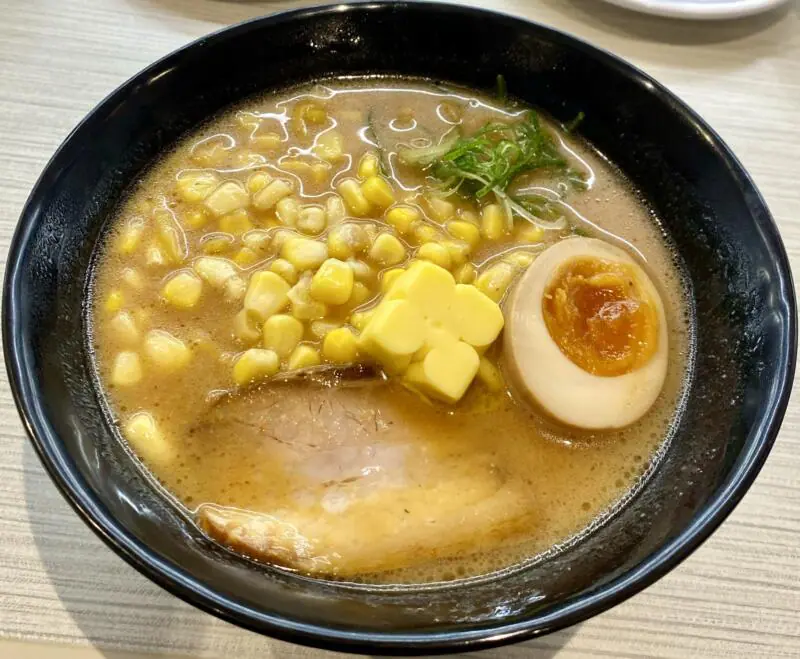 はま寿司 横手店 秋田県横手市婦気大堤 北海道味噌バターコーンラーメン 味噌ラーメン