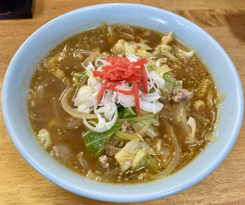 たかはし食堂 秋田県横手市杉沢 煮込みラーメン 味噌ラーメン