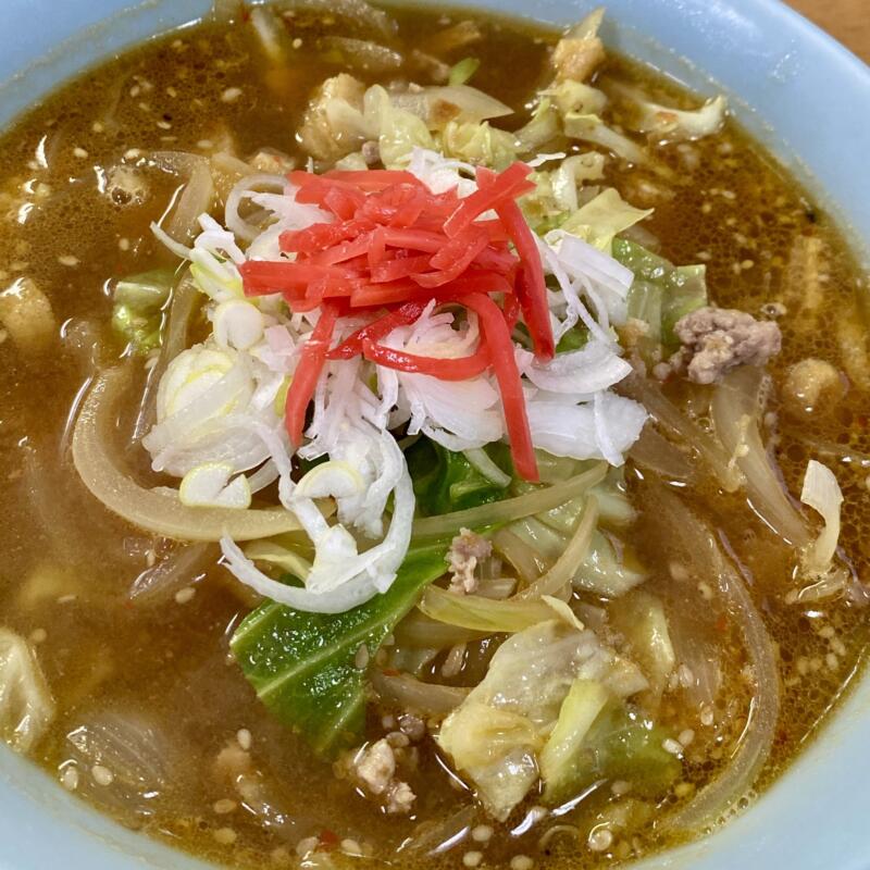 たかはし食堂 秋田県横手市杉沢 煮込みラーメン 味噌ラーメン 具