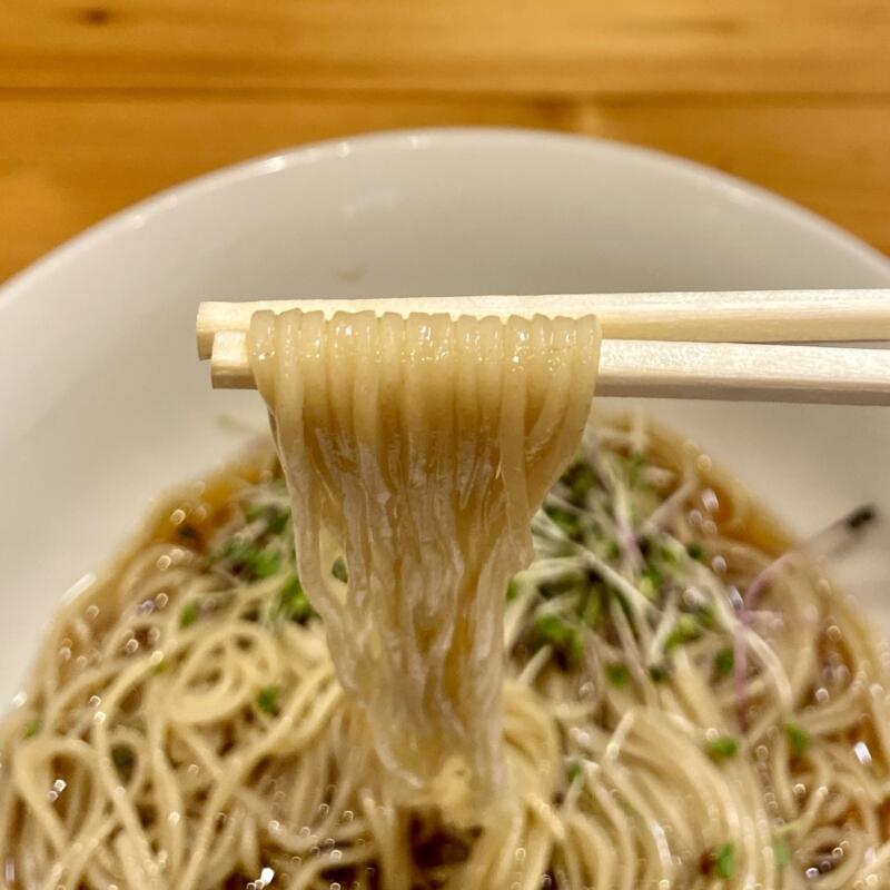 自家製麺 節屋かつら 秋田県横手市条里 冷かけラーメン 冷たい節だしラーメン 自家製麺