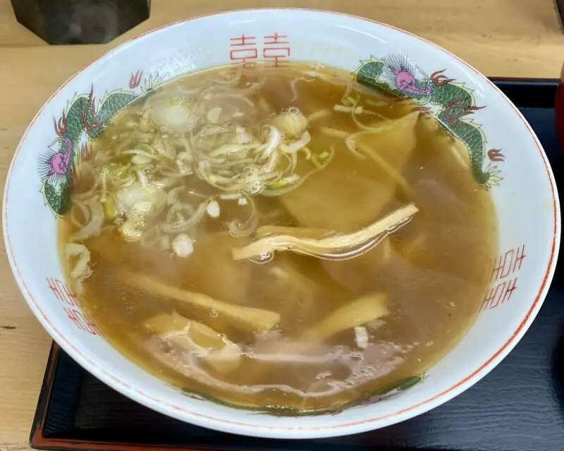 自家製麺 ふくし食堂 めん食堂 ふくし 青森県青森市西滝 ラーメン定食 醤油ラー麺 醤油ラーメン