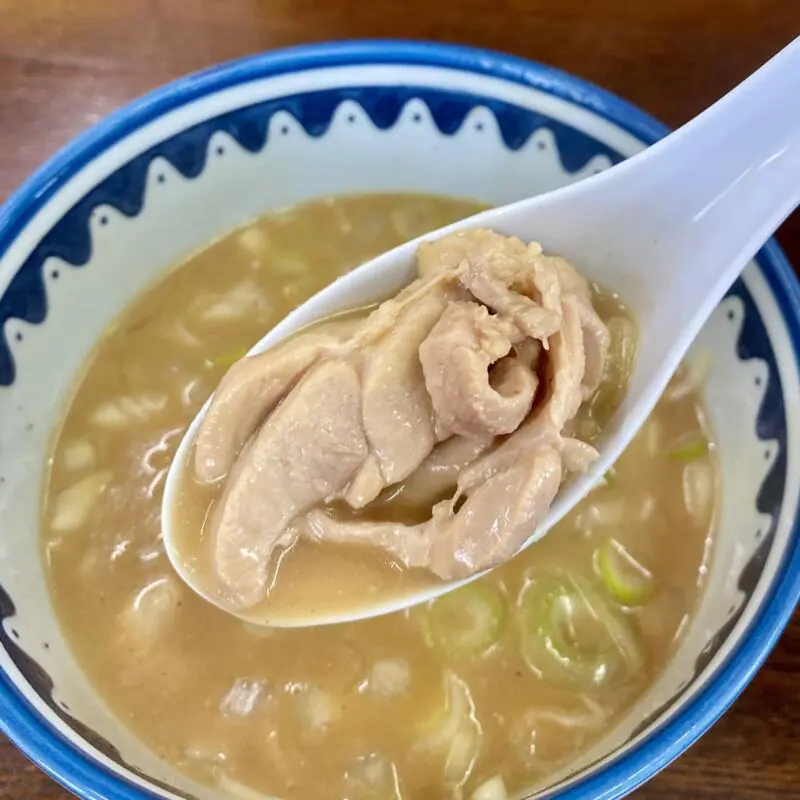 ◯大 しらはる マルダイ 丸大しらはる 青森県青森市中央 とりつけ麺 鶏つけ麺 具