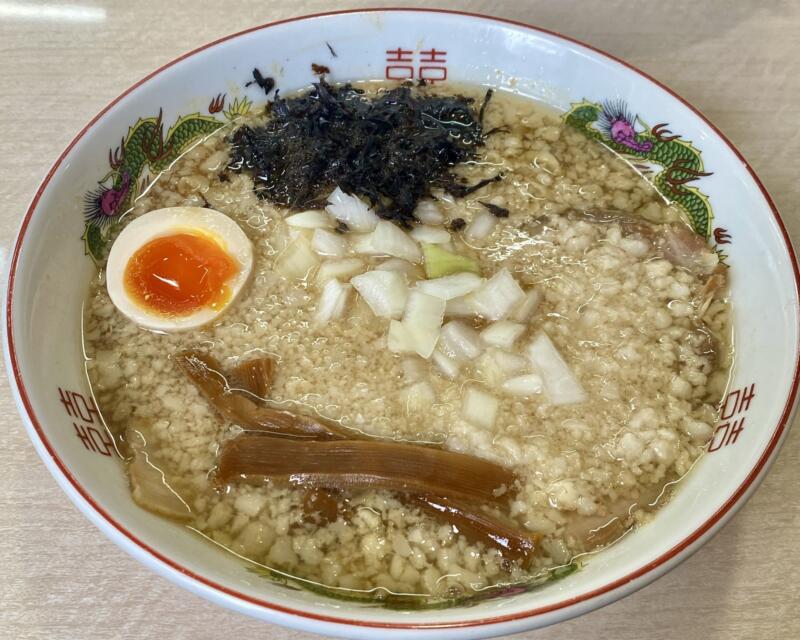 自家製麺 麺屋にぼすけ 美郷店 秋田県仙北郡美郷町 背脂煮干そば 燕背脂醤油ラーメン