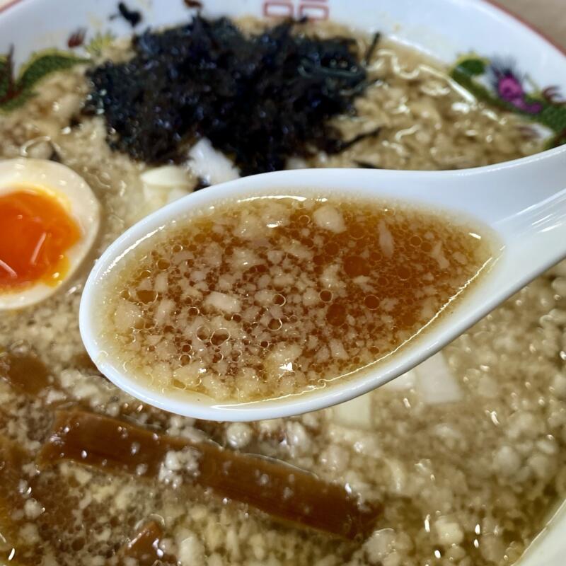 自家製麺 麺屋にぼすけ 美郷店 秋田県仙北郡美郷町 背脂煮干そば 燕背脂醤油ラーメン スープ