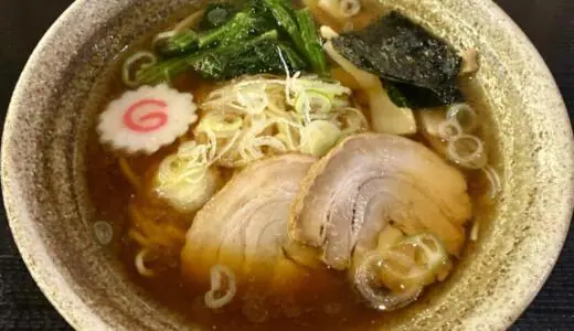 食楽亭 あかり＠秋田県秋田市卸町にてあかりラーメンをオーダー！店名を冠したノスタルジックな醤油ラーメン♪