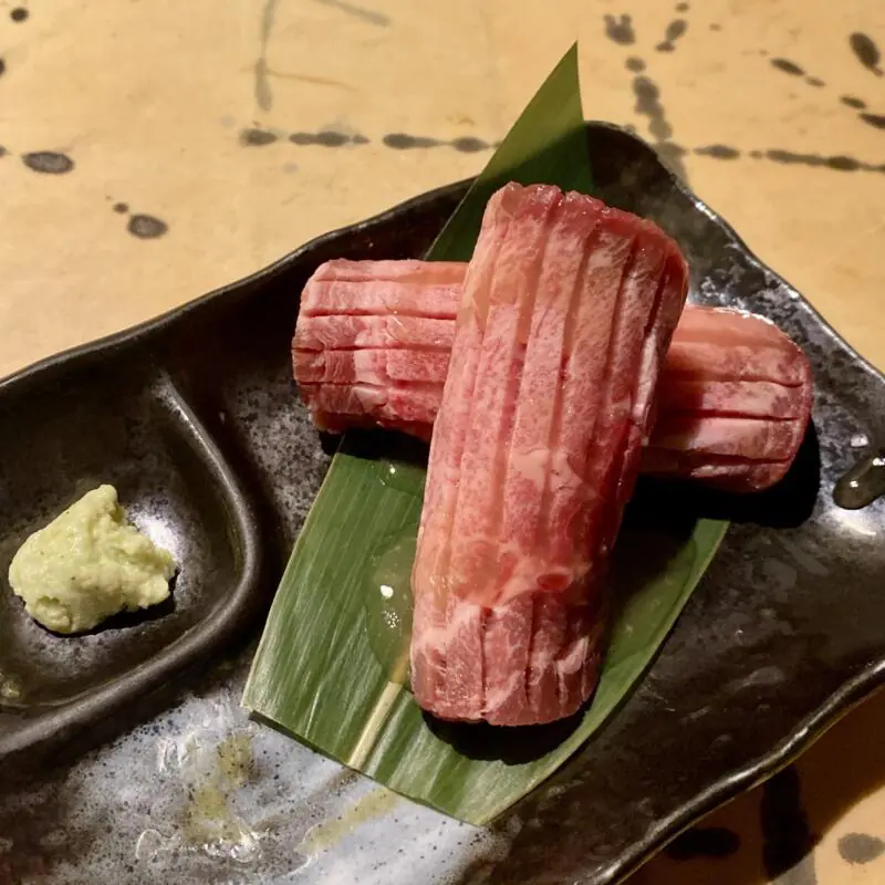 炭火焼肉﻿酒家 牛角 由利本荘店 秋田県由利本荘市一番堰 上タン塩 牛タン ごはん(中)