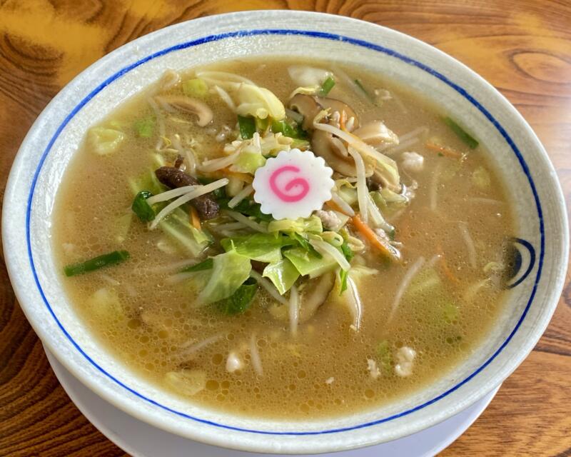 まるた食堂 福島県福島市花園町 福島市役所近く しいたけ味噌ラーメン 椎茸みそラーメン