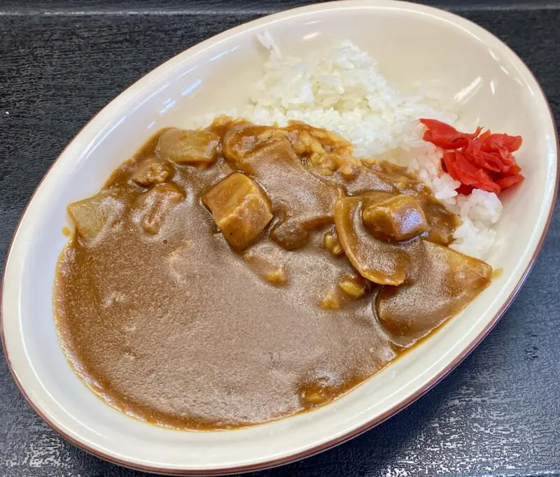 そばと食事処 ゆとり庵 秋田県秋田市上北手荒巻 秋田県ゆとり生活創造センター遊学舎内 カレーライス ミニカレー