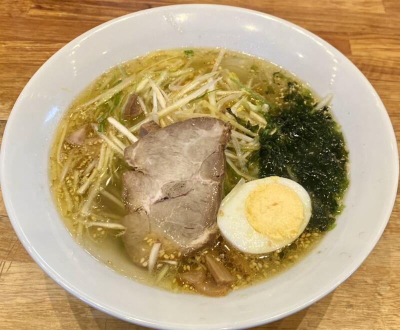 拉麺 桜木屋 花輪店﻿ 秋田県鹿角市花輪 パチンコ夢工房21鹿角店 敷地内 ネギ塩ラーメン