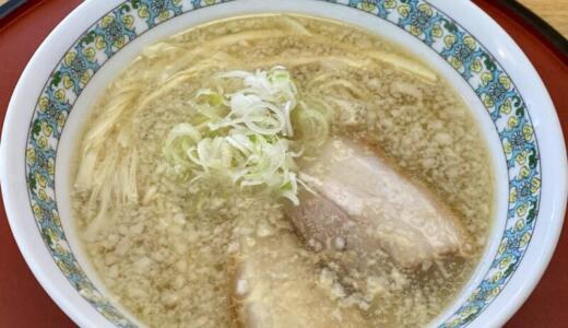 蕎麦処 船場 龍水庵＠秋田県仙北市角館町にて中華そば(塩)をオーダー！今シーズンも始まった冬期間限定のラーメンを実食♪