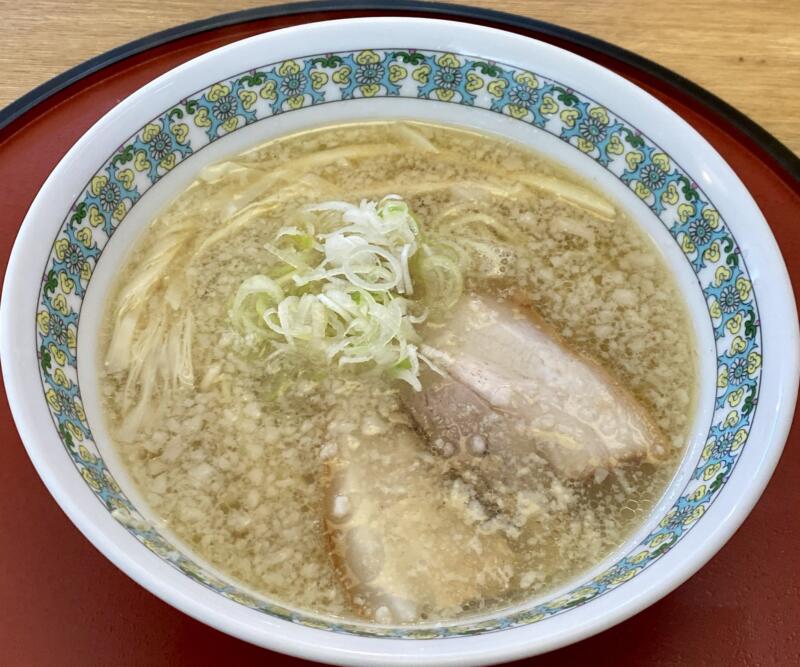 蕎麦処 船場 龍水庵 ふなば りゅうすいあん 秋田県仙北市角館町雲然 中華そば(塩) 塩ラーメン