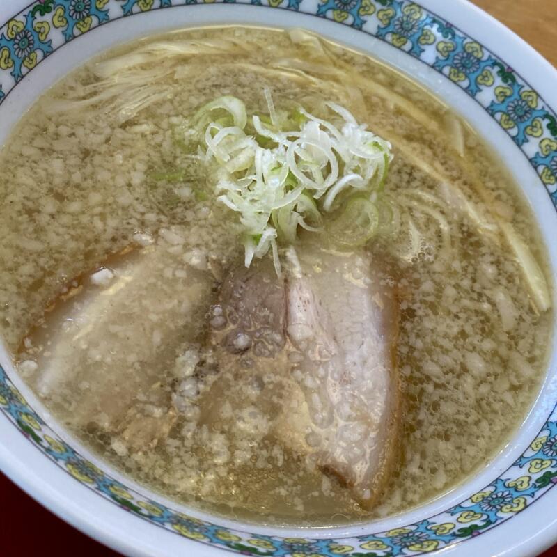 蕎麦処 船場 龍水庵 ふなば りゅうすいあん 秋田県仙北市角館町雲然 中華そば(塩) 塩ラーメン 具