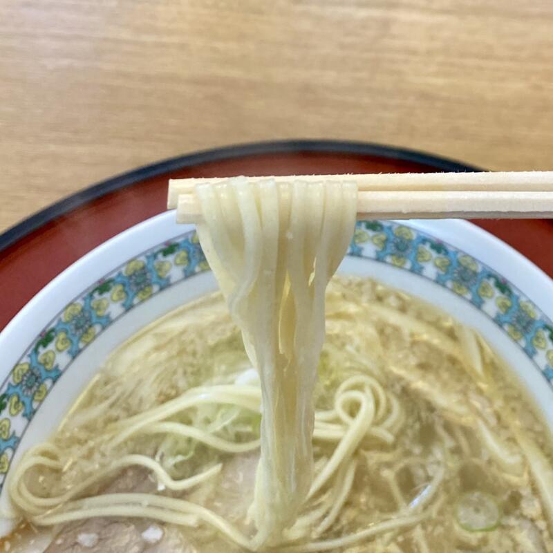 蕎麦処 船場 龍水庵 ふなば りゅうすいあん 秋田県仙北市角館町雲然 中華そば(塩) 塩ラーメン 麺