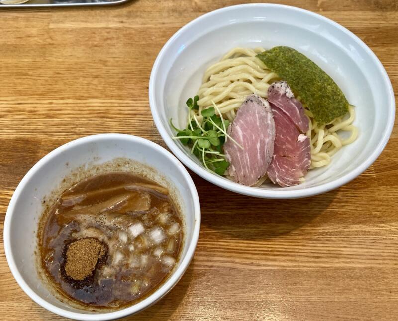 麺のご馳走 花うさぎ 秋田県仙北市角館町北野 濃厚豚骨つけめん 魚粉 濃厚豚骨魚介系つけ麺