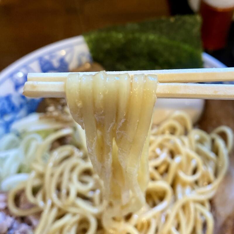 らーめん萬亀 ばんき 秋田県秋田市中通 秋田駅前 つけ油そば味噌 つけ汁 スープ あっさり 自家製麺