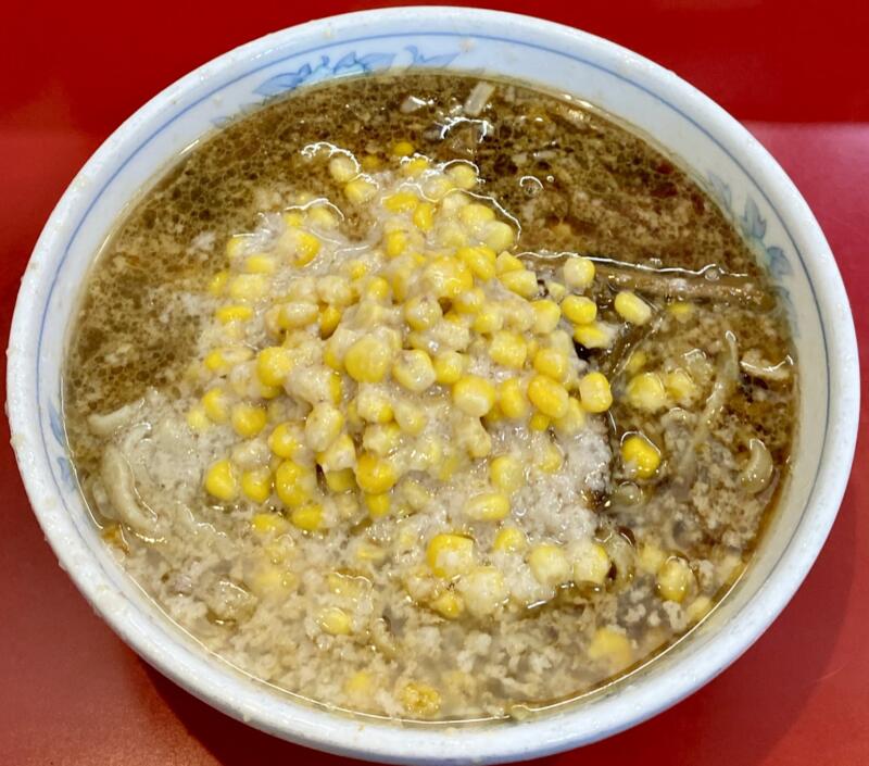 中華亭 三条中華亭 新潟県三条市西裏館 コーン中華 大油 燕背脂ラーメン 背脂醤油ラーメン