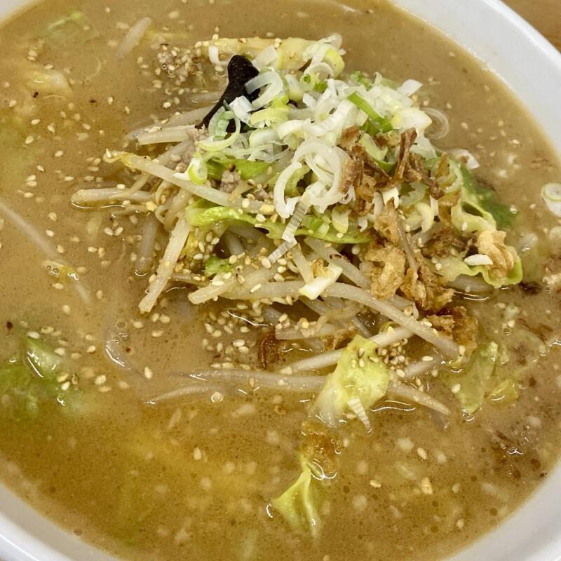 どまん中 青森県弘前市鍛冶町 みそラーメン 味噌ラーメン 〆ラーメン 具