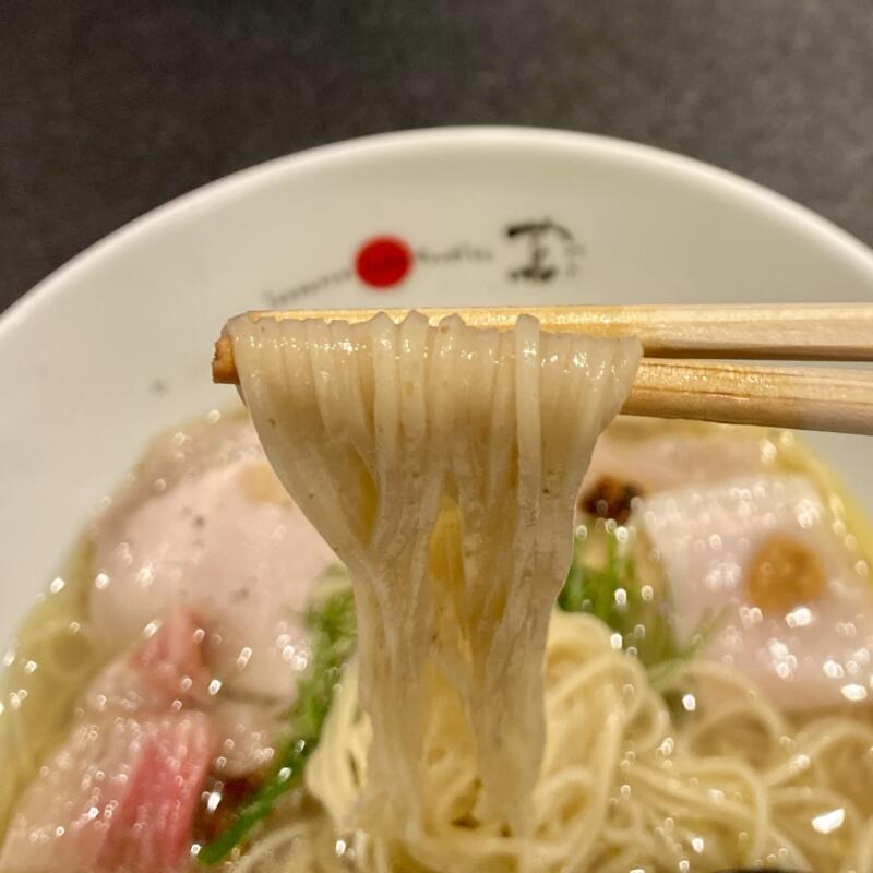 Japanese Soba Noodles 蔦 ジャパニーズ ソバ ヌードル ツタ つた 東京都渋谷区西原 代々木上原駅 塩Soba 塩ラーメン 自家製麺