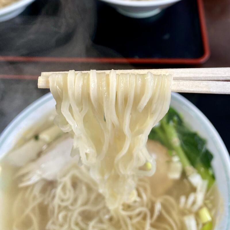 大衆食堂 まるふく 丸福食堂 岩手県大船渡市猪川町 金の中華そば 鯛だし塩ラーメン 麺