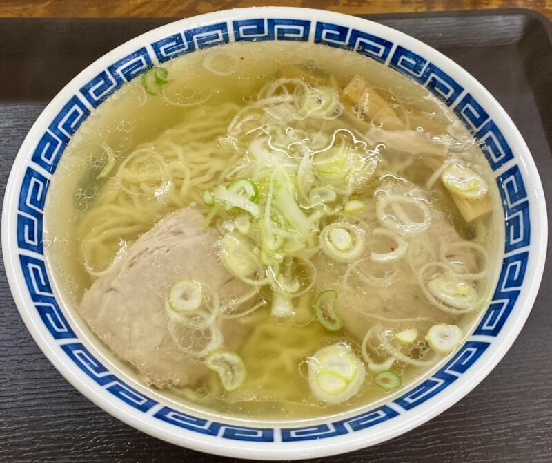 支那そば屋 侍 さむらい 山形県酒田市亀ヶ崎 塩味 塩ラーメン