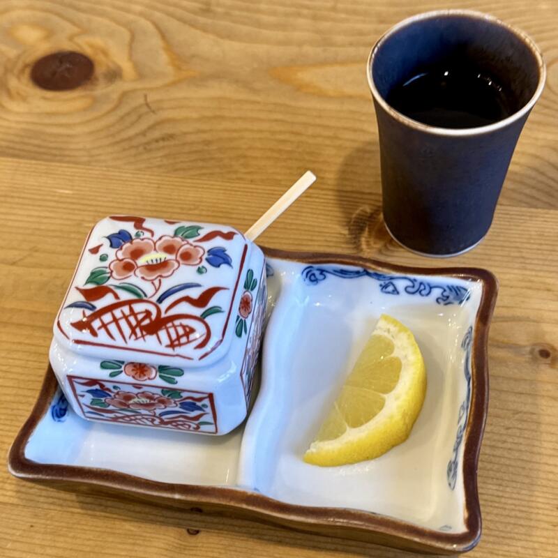 Ramen FeeL ラーメンフィール 東京都青梅市梅郷 日向和田駅 FeeLつけ麺 スープダブル つけ汁 塩味 醤油味 生海苔昆布水 ピンクソルト カットレモン