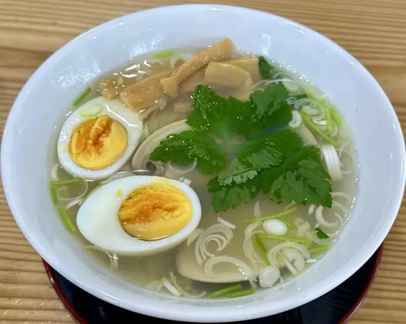 波音 はおん cafe カフェ 千葉県南房総市高崎 岩井海岸 岩井海水浴場 はまぐりラーメン 塩ラーメン