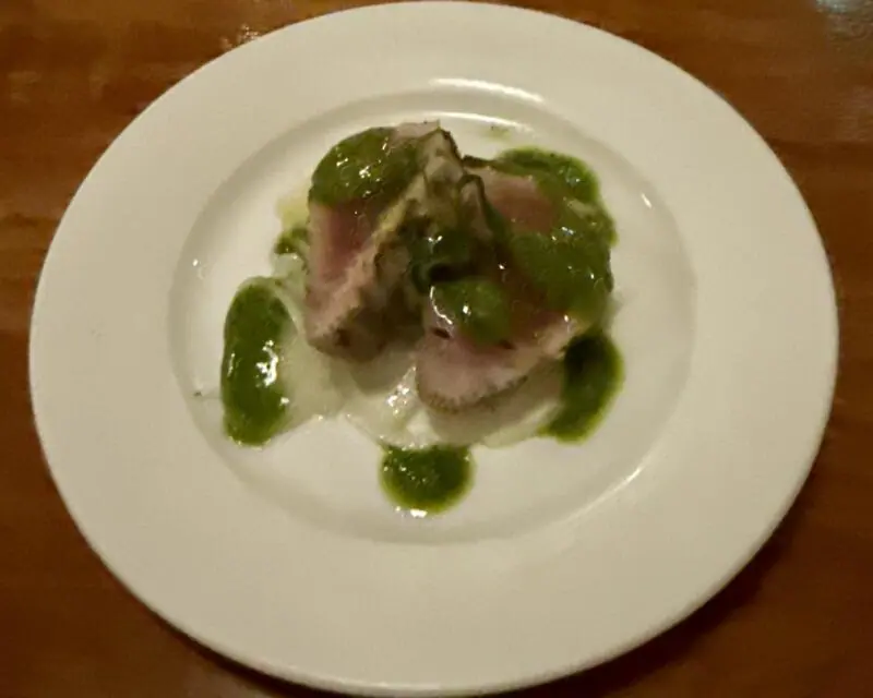 ワイン＆チーズ Kirsch キルシュ 茨城県水戸市宮町 豚フィレ肉のソテーきのこクリームソース