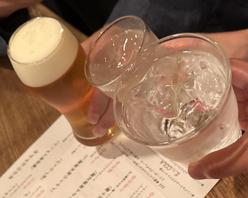 BAR JAH ジャー 秋田県秋田市大町 泡盛水割り 乾杯
