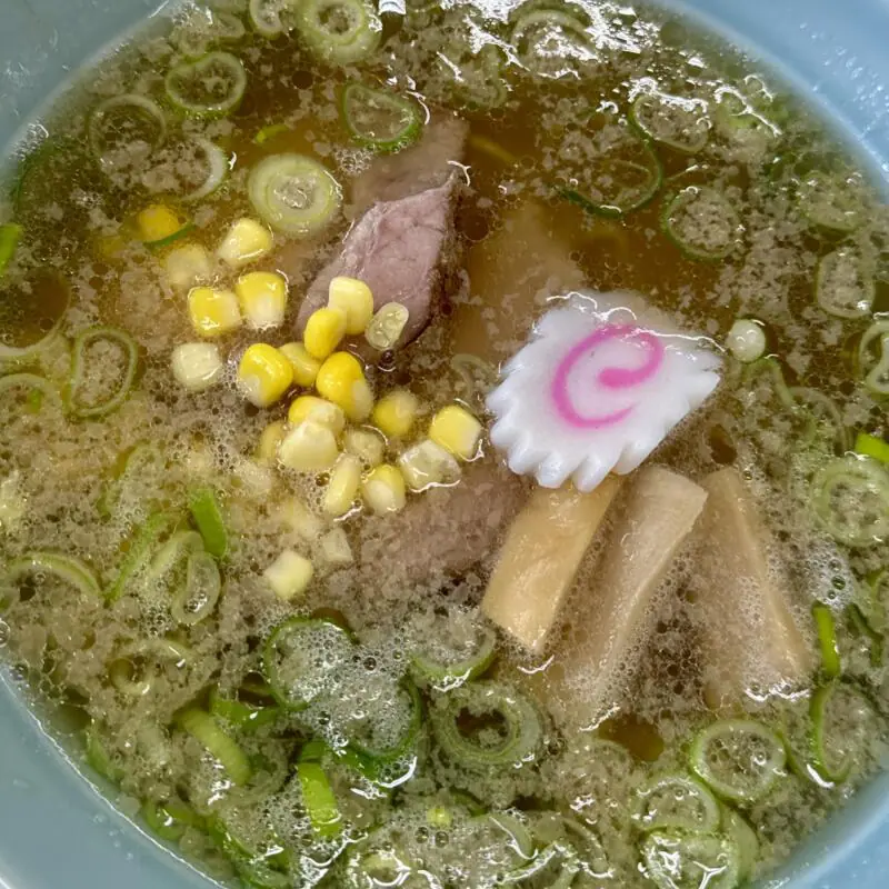拉麺職人 満大 まんだい 満大ラーメン 秋田県秋田市山王 ラーメン(しお) 塩ラーメン 具