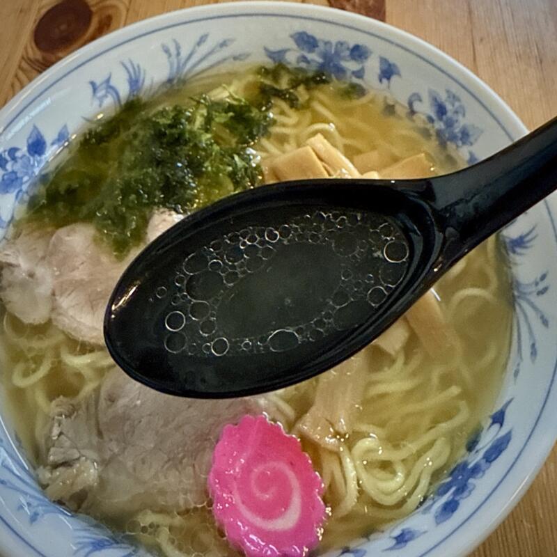 中華そば みつば 宮城県加美郡加美町新小路 塩そば 塩ラーメン スープ