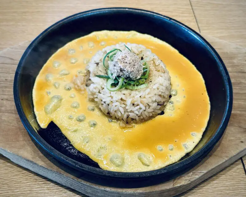 丸源ラーメン 仙台泉店 宮城県仙台市泉区高玉町 鉄板玉子チャーハンセット 炒飯