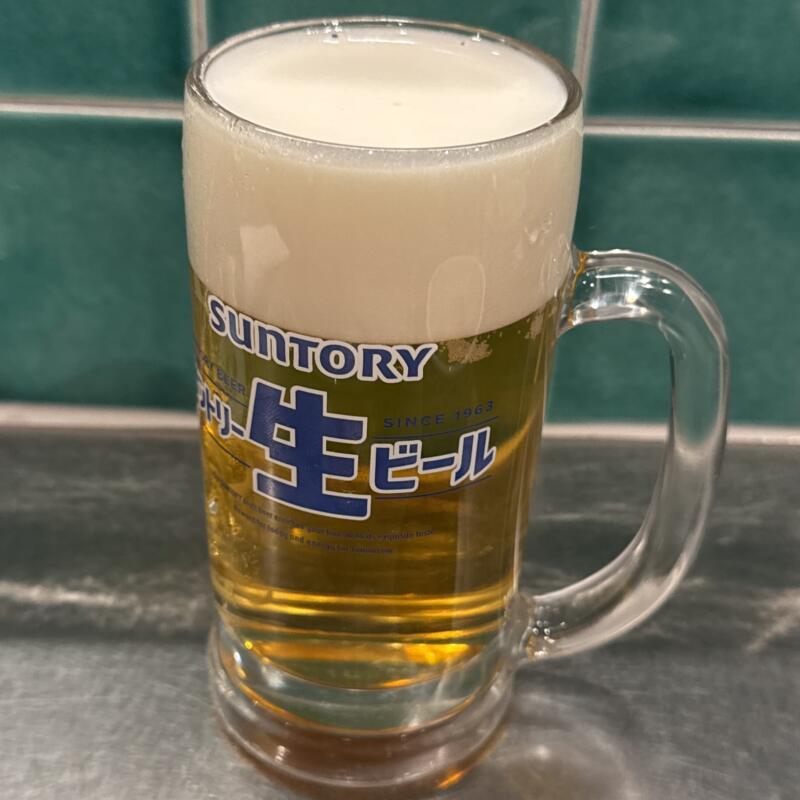 餃子と小皿料理 酒場のあづま 宮城県仙台市青葉区国分町 生ビール