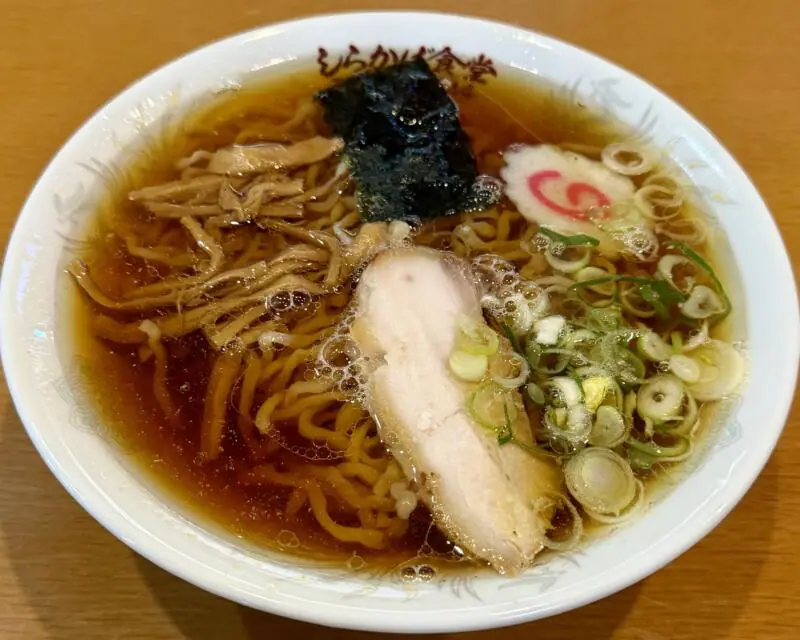 しらかば食堂 山形県新庄市石川町 ラーメン 醤油ラーメン