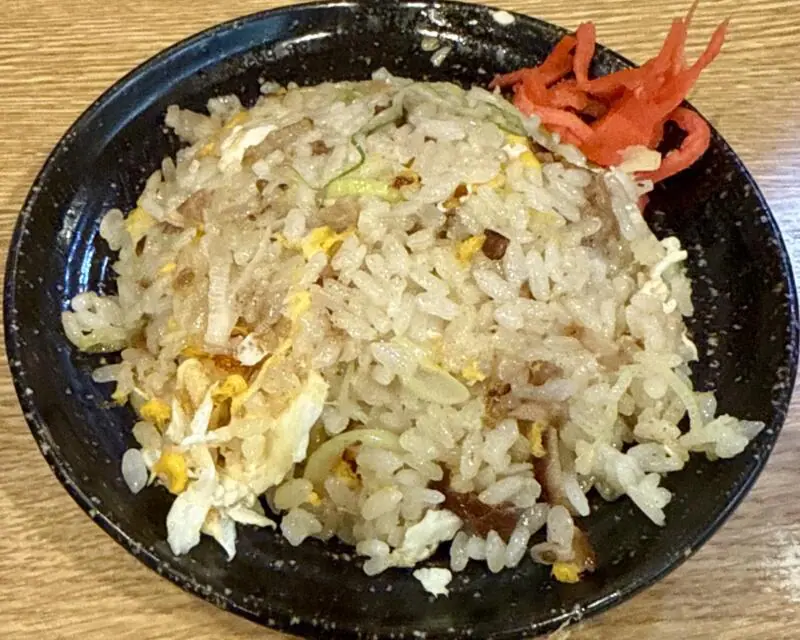 大江戸 県庁前店 新潟県新潟市中央区出来島 小盛チャーハン 炒飯