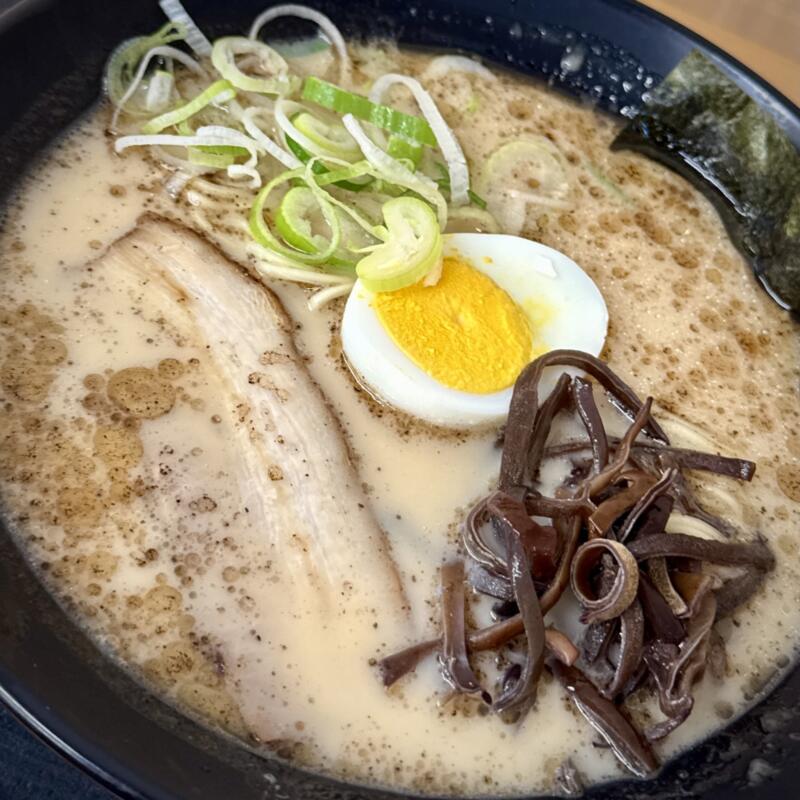 おべんとうのヒライ 岱明町高道店 熊本県玉名市岱明町高道 山ちゃんラーメン マー油豚骨ラーメン 熊本ラーメン 具