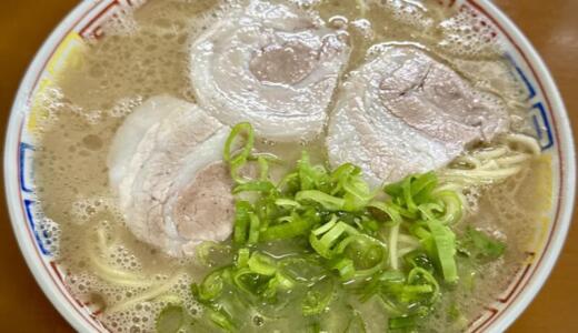 大臣閣＠佐賀県佐賀市諸富町諸富津にてラーメンをオーダー！脂泡ブクブクで濃厚な豚骨スープが堪らない佐賀ラーメンの老舗の名店♪
