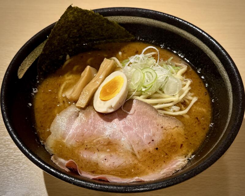 麺屋ぶしがみ 岩手県花巻市下小舟渡 インディー花巻 INDY500花巻敷地内 ぶしがみラーメン 濃厚豚骨魚介系ラーメン