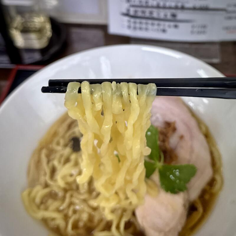 中華そば 華煌 げっこう 山形県酒田市砂越 華煌式中華そば 醤油ラーメン 麺