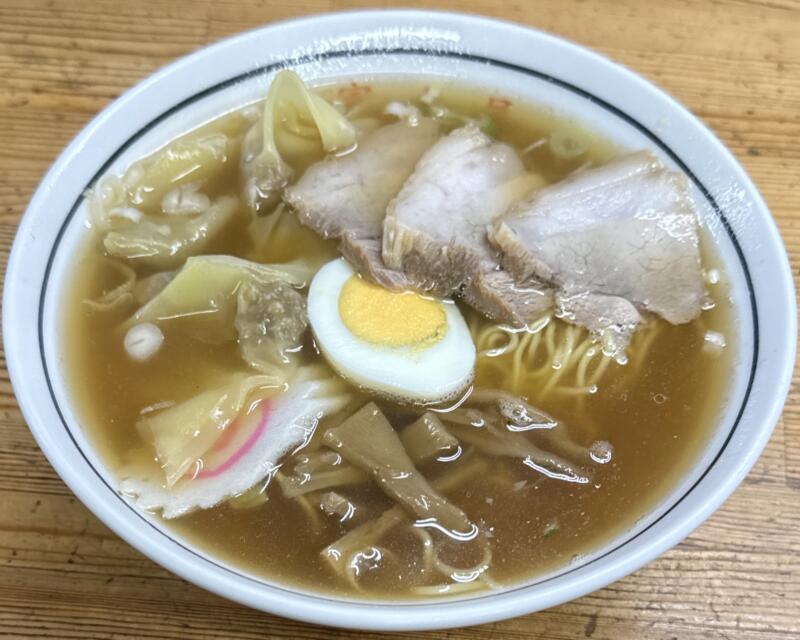 ラーメン 富士屋 古川本店 ふじや 宮城県大崎市古川七日町 ワンタンメン 雲呑麺 醤油ラーメン