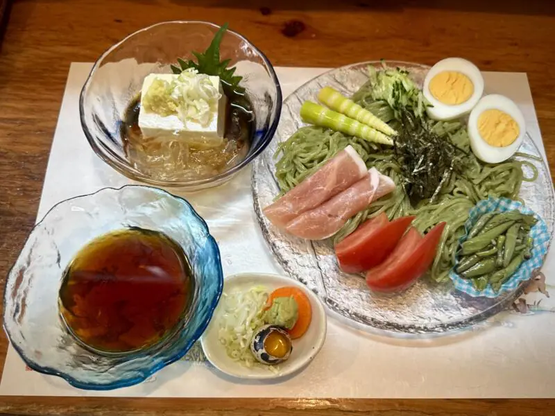 うなぎ スッポン ふじ繁 ふじしげ 秋田県秋田市中通 秋田駅前 ザル中華