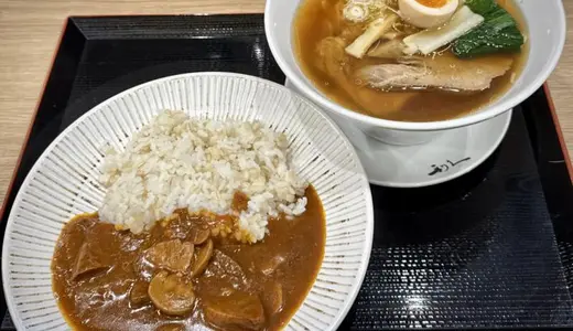 牛たん炭焼 利久 イオンモール秋田店にて醤油ラーメン＋牛たんカレーライスセットをオーダー！秋田初上陸の利休にまさかのラーメンがあり条件反射的に実食♪