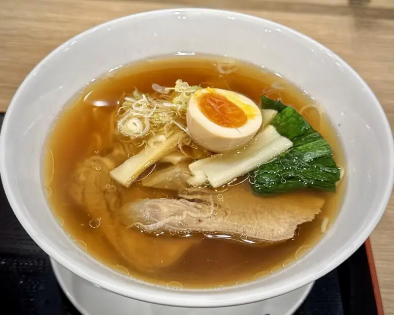 牛たん炭焼 利久 イオンモール秋田店 秋田県秋田市御所野地蔵田 イオンモール秋田1F こまちダイニング 牛たんカレーライス＋ラーメンセット 醤油ラーメン