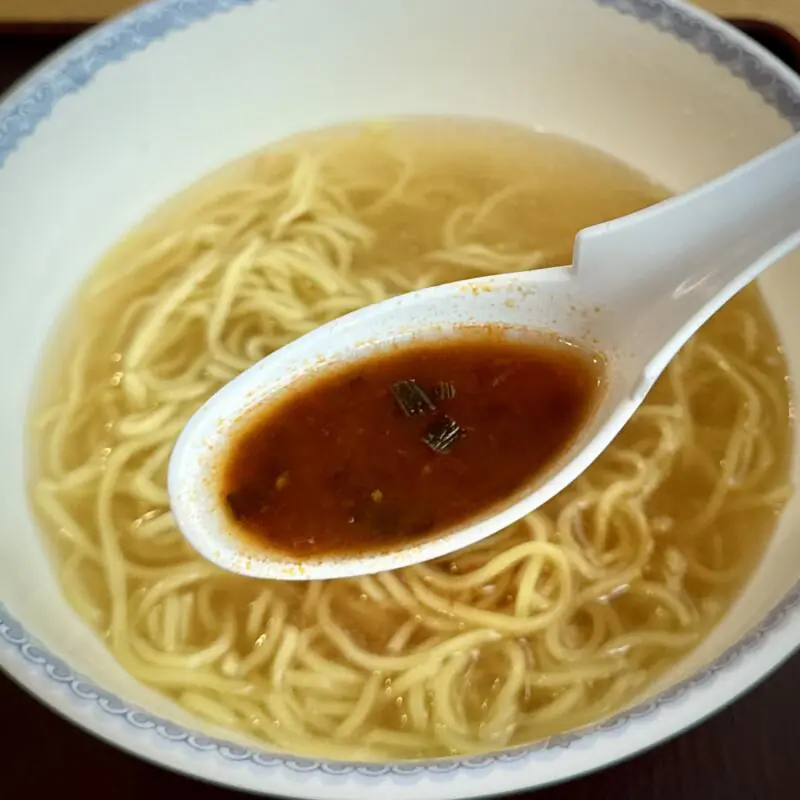レストラン 太平(おいだら) 秋田県秋田市仁別 The BOON クアドーム ザ・ブーン2階 塩らぁめん 塩ラーメン ニラ辛醤 ニラ辛薬味